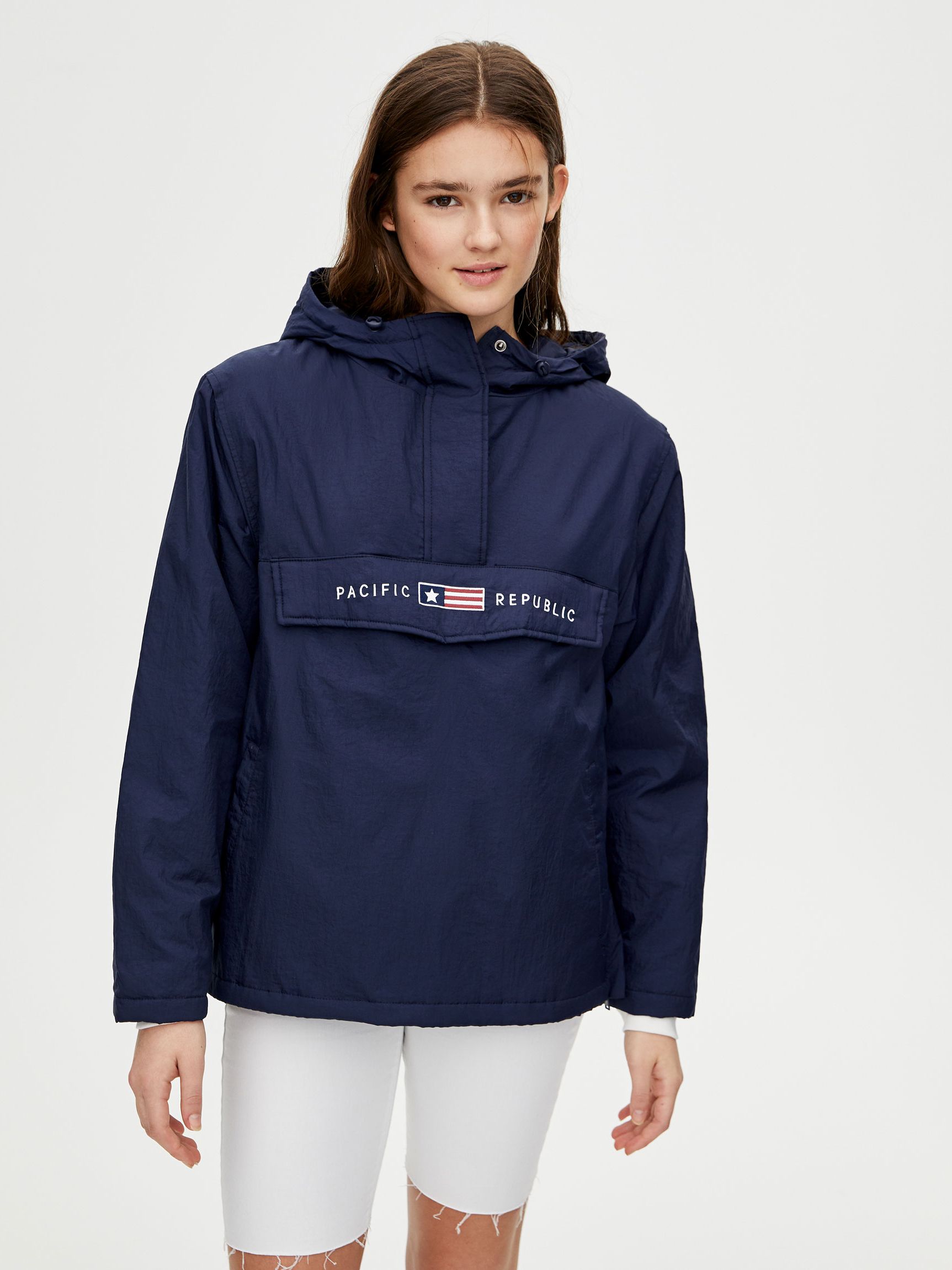 

Куртка Pull & Bear 5710/326/422 M Синяя