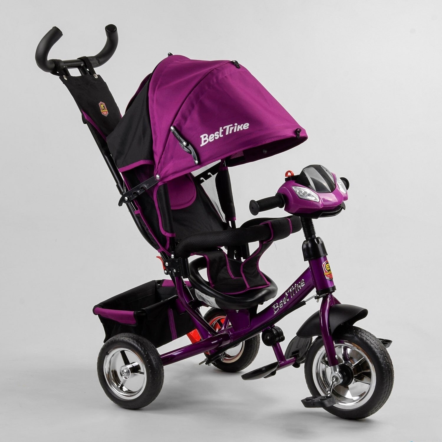 

Велосипед трехколесный Best Trike 6588 - 79-822 фиолетовый