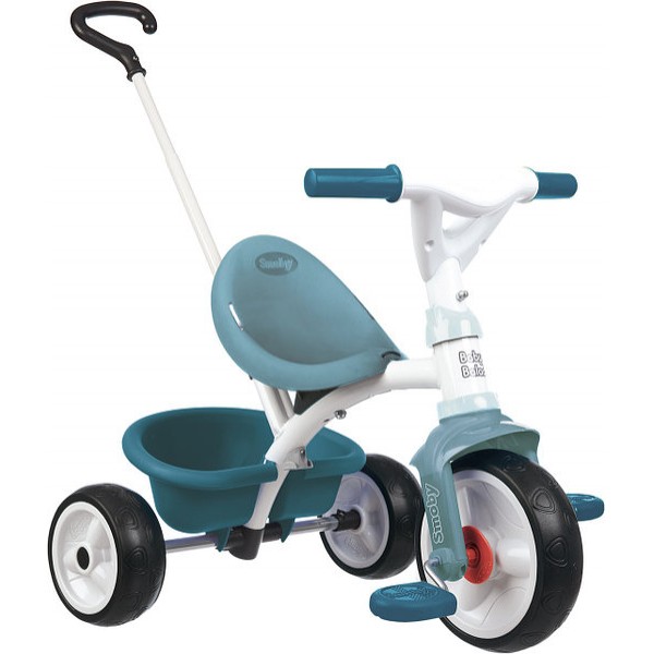 

Детский металлический велосипед 2 в 1 с багажником "Be Move" Smoby голубой