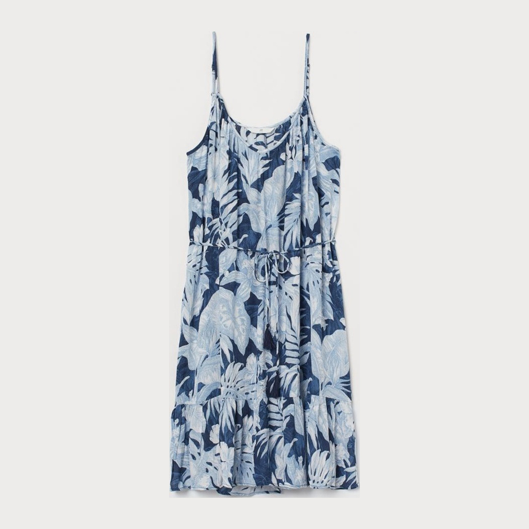 

Сарафан H&M 060868876 XS Белый с синим