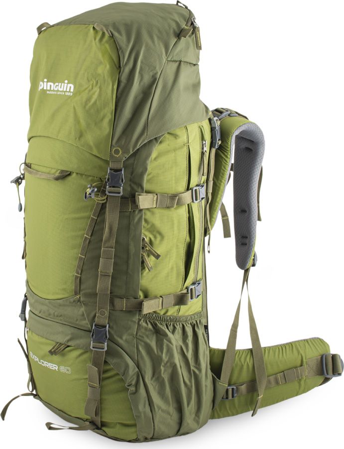 

Рюкзак походный Pinguin Explorer 60 Nylon Green