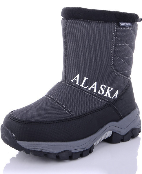 

Дутики с натуральной овчиной Alaska XC201-3 34 Серый