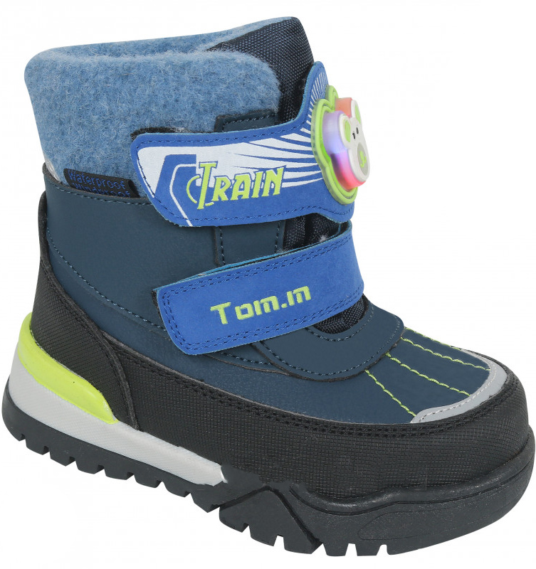 

Сноубутсы, термоботинки на облегченной подошве Tom.m 7674C 25 Синий