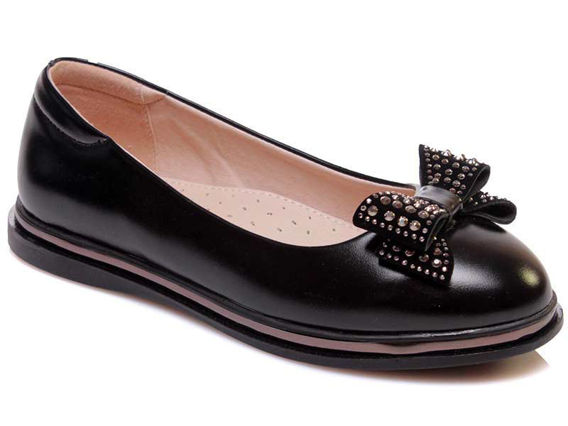 

Детские балетки деми Weestep 54185 BK (33-38)-ASW для девочки Черный р.36