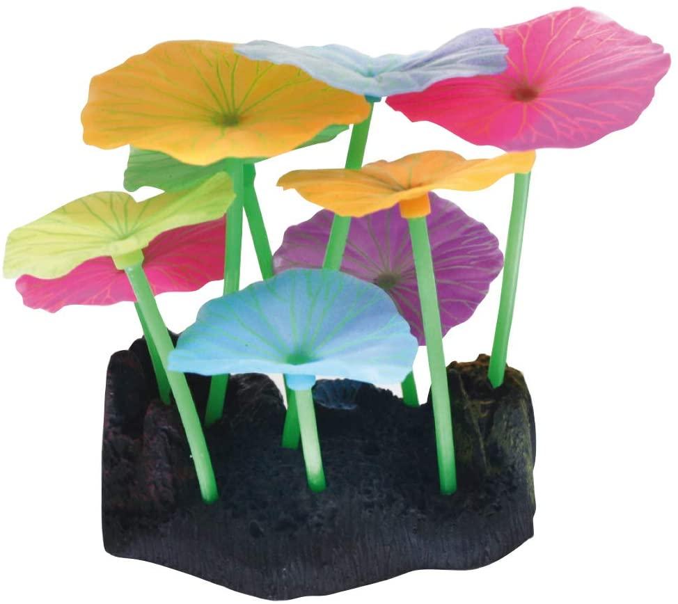 

Декор в аквариум Лотос искусственный 9,8*7,5*11 см (люминесцентный) цветной Croci Amtra