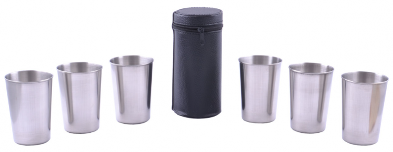 

Рюмки в кожаном чехле Present (6 шт) PM 16-6 (IR01507)