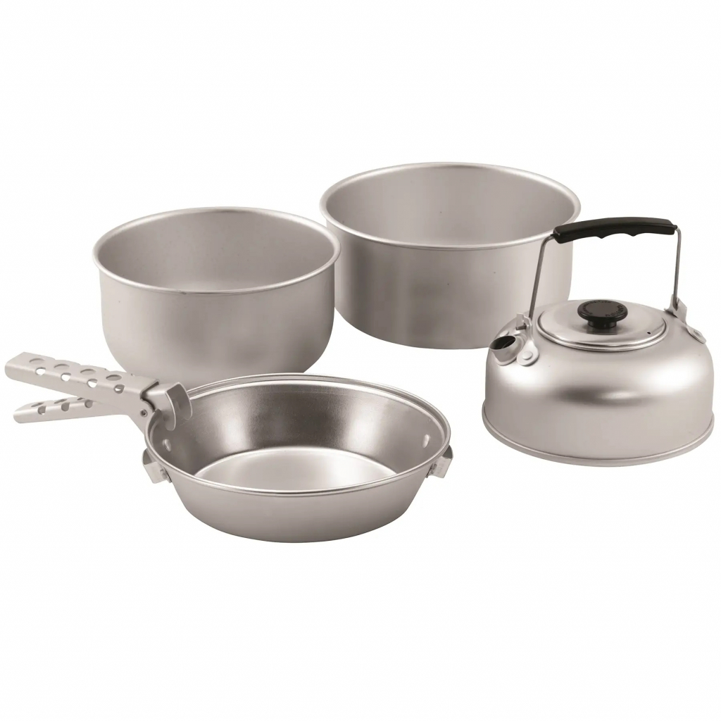 

Набор туристической посуды Easy Camp Adventure Cook Set L Silver (929030)