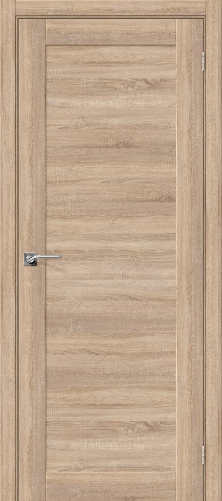 

Дверное полотно межкомнатное elPorta-14 800мм Light Sonoma (Хром:Р-3-WC)