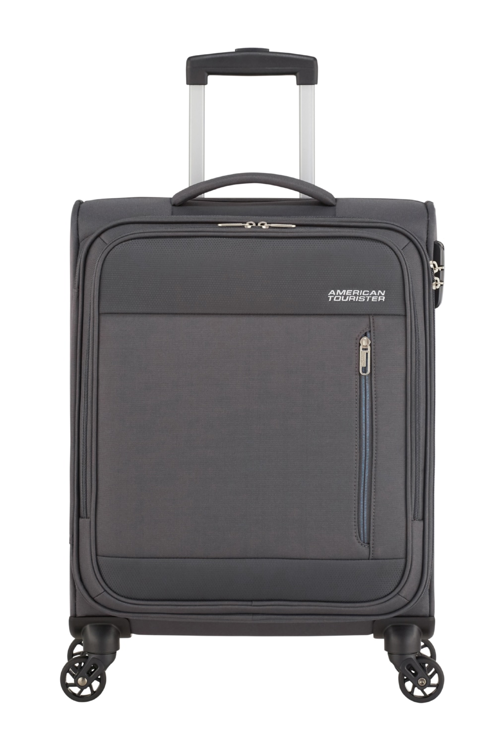 

Чемодан 55 См American Tourister HEAT WAVE GREY 40x55x20 95G*08002