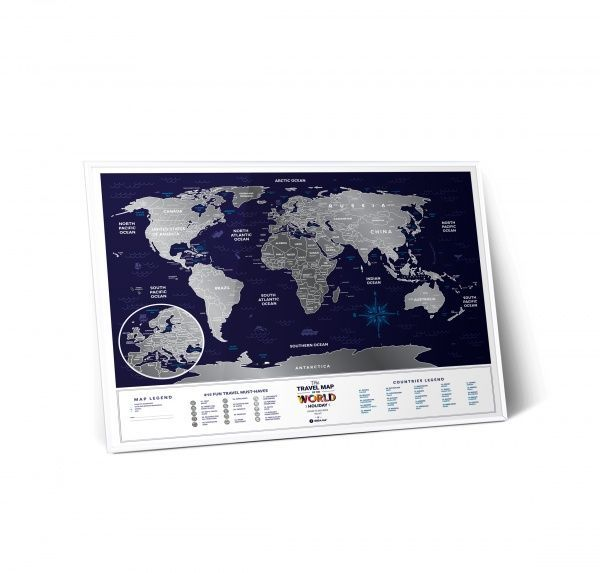 

Cкретч-карта 1DEA.me "Travel Map Holiday World"