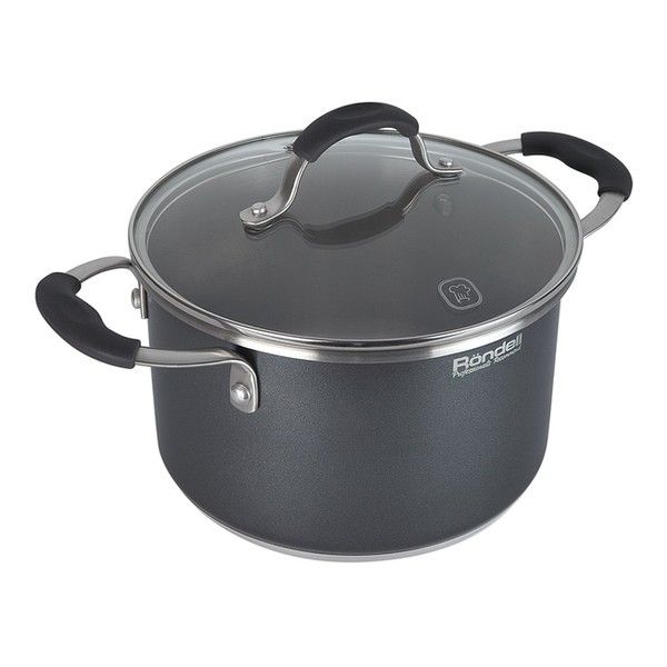 

Кастрюля с крышкой Rondell Stern 3,9 л RDS-010