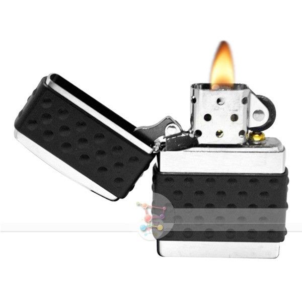 

Зажигалка Zippo 200 ZP BRUSH CHROME ZIP GUARD