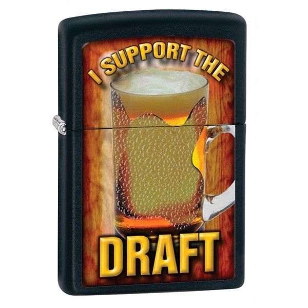 

Зажигалка Zippo 28294 I Support the Draft