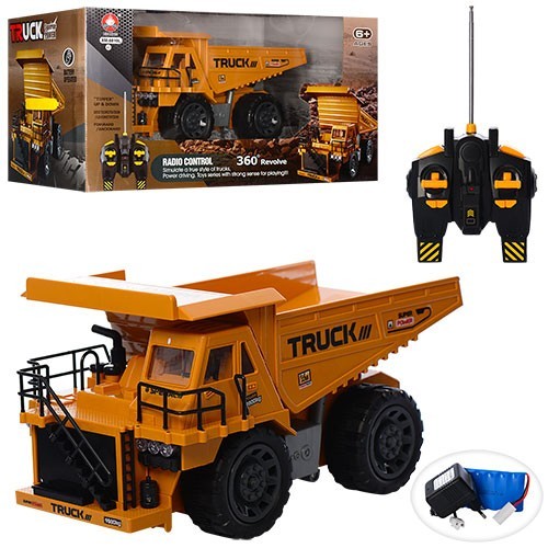 

Спецтехника самосвал на р/у Construction truck xm-6819 на аккумуляторе 43 см