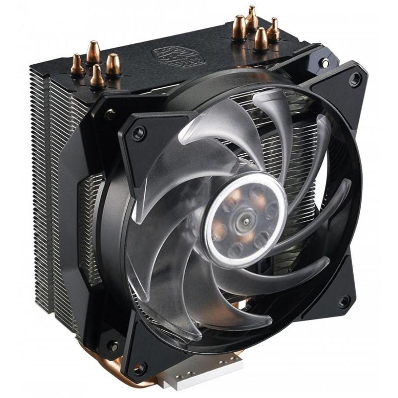 

Кулер процессорный Cooler MasterAir MA410P (MAP-T4PN-220PC-R1), Intel: 2066/2011-v3/2011/1151/1150/1155/1156/1366, AMD: AM4/AM3+/AM3/AM2+/AM2/FM2+/FM2/FM1, 84х129х158.5 мм, 4-pin