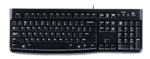 Клавиатура Logitech K120 Black (920-002522) for Business