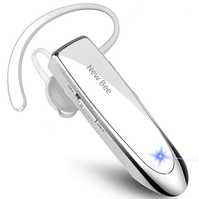 

Bluetooth гарнитура New Bee LC-B41 White + чехол