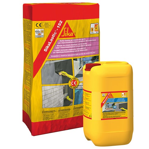 

Гидроизоляция двухкомпонентная Sika Sikalastic 152(A+B) 25 кг + 8 кг Серая