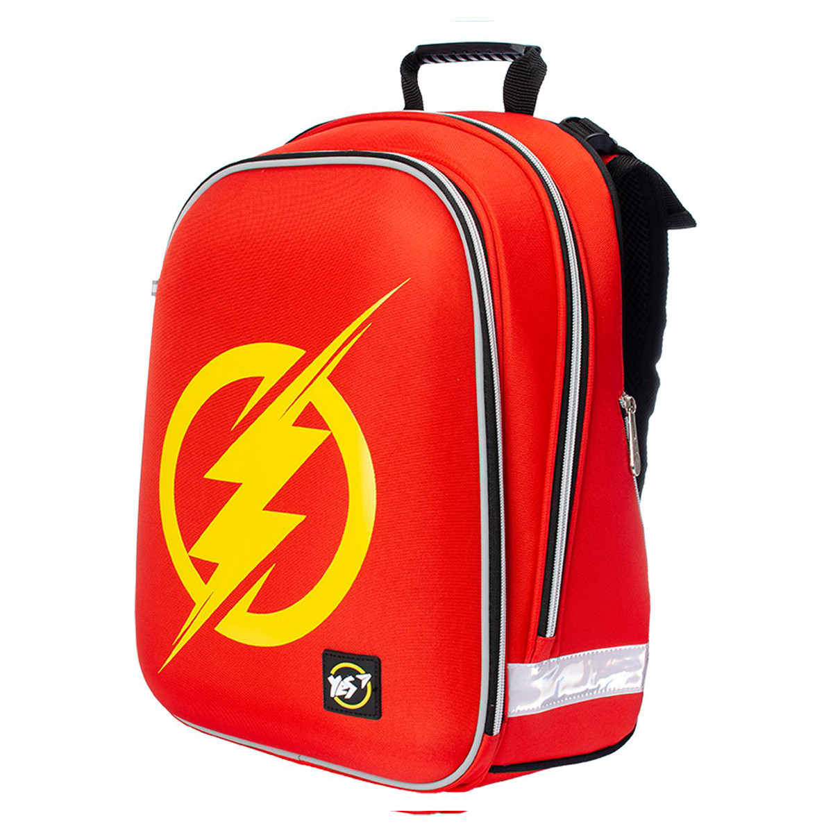 

Рюкзак школьный каркасный YES H-12 "Flash" 17 л 38x30x15 см Красный