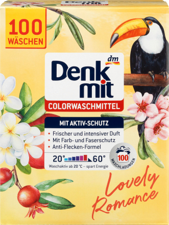 

Порошок для цветного белья Denkmit Colorwaschmittel Pulver Lovely Romance 6.5кг 100 стирок