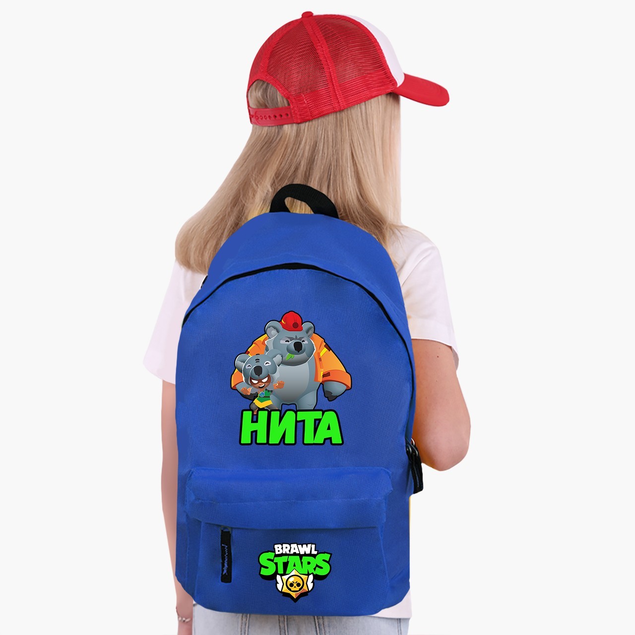 

Рюкзак детский Бравл Старс Нита (Brawl Stars Nita) (9263-1017) 17 л Синий