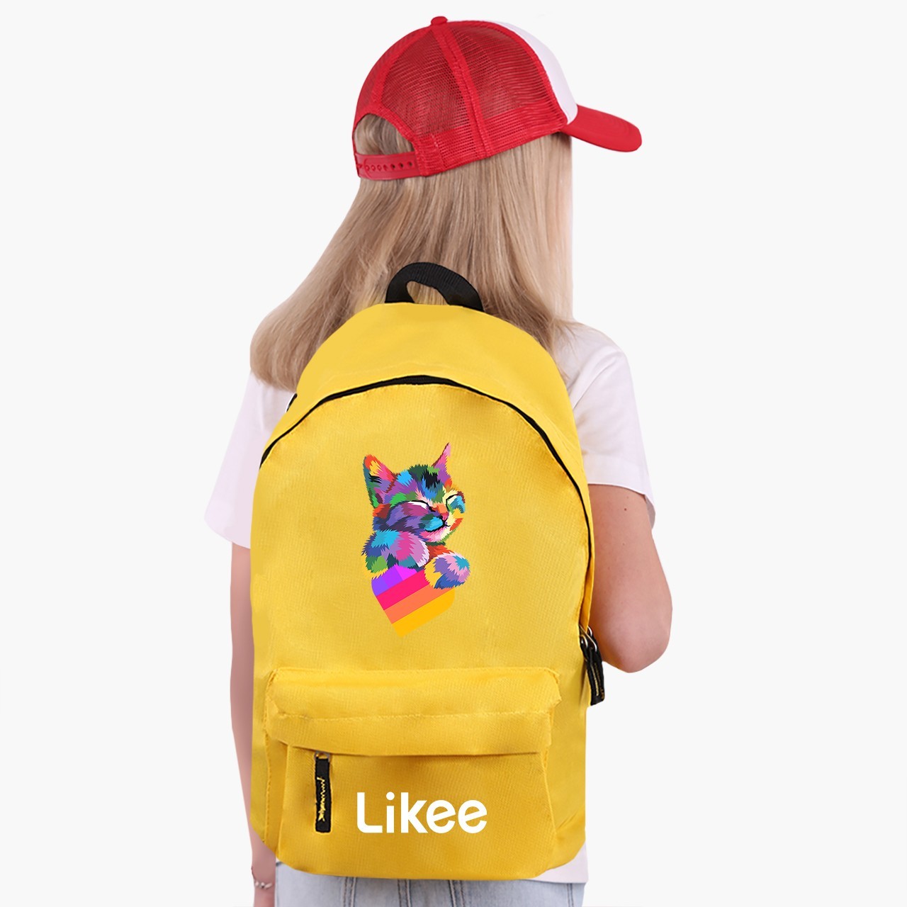 

Рюкзак детский Лайк Кот (Likee Cat) (9263-1040) 17 л Желтый