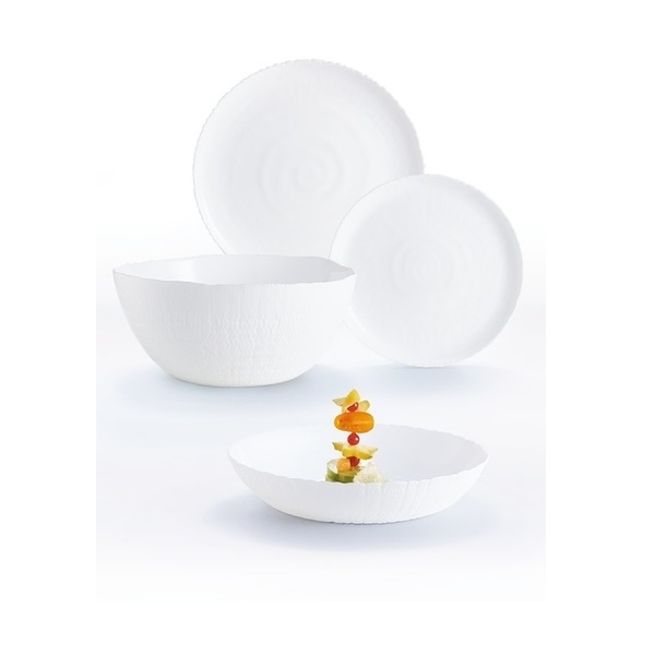 

Сервиз столовый Luminarc Ammonite White P9103 (19 пр)