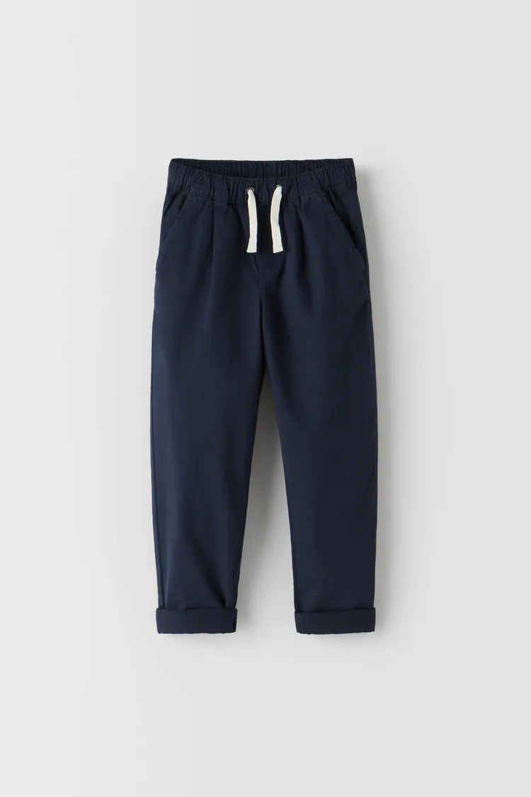 

Брюки чинос для мальчика 6991 ZARA 128 Темно-синий 49727