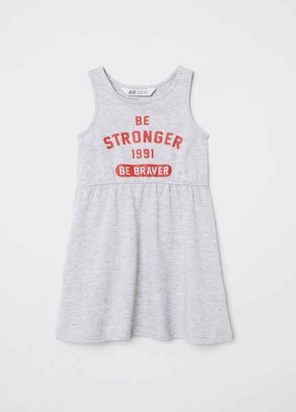 

Платье H&M 110/116см серое (1091-477)