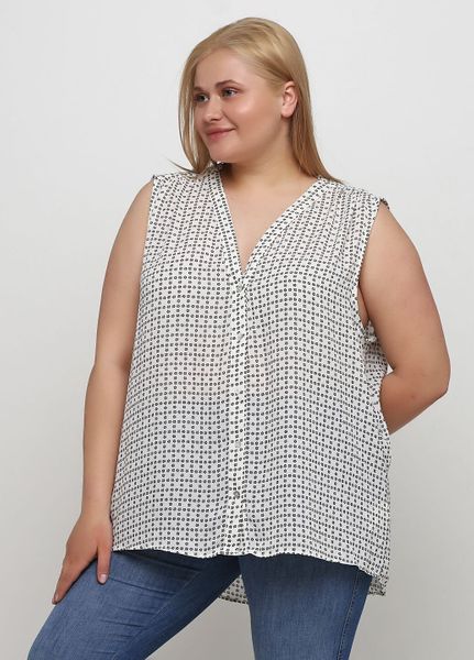 

Блуза H&M XL Бело-черная (1092-120)