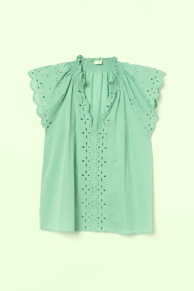 

Блуза H&M 38 мятная (1204-405)