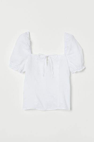 

Блуза H&M XS белая (1204-406)