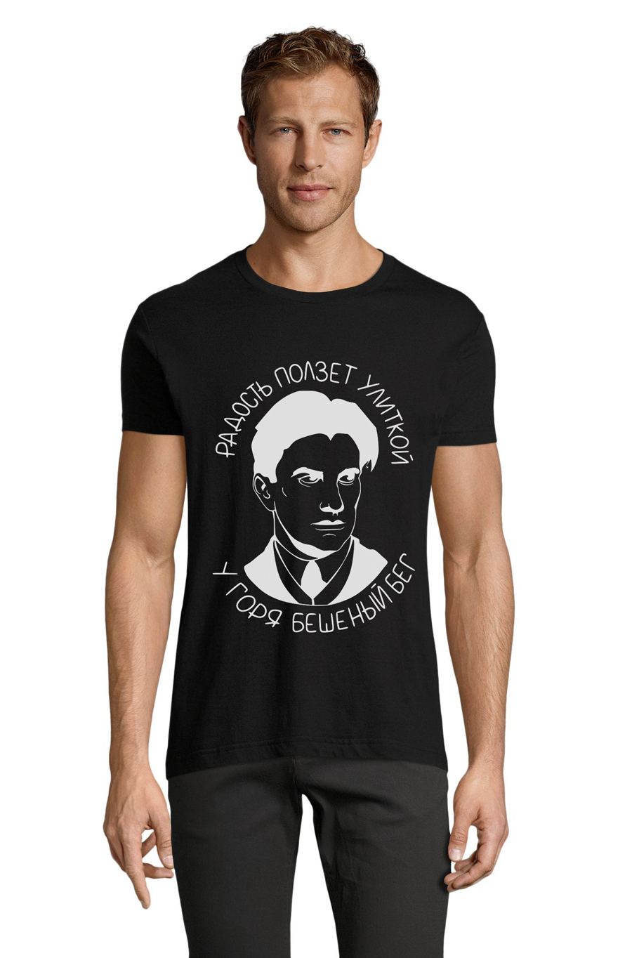 

Футболка OWEAR с Арт принтом 5287WH-M-BK1 XXL Черный