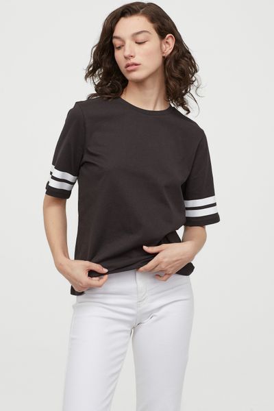 

Футболка H&M S Коричневая (1203-797)