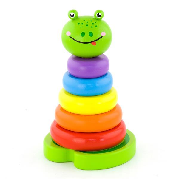 

Деревянная пирамидка Viga Toys Лягушка (50258)