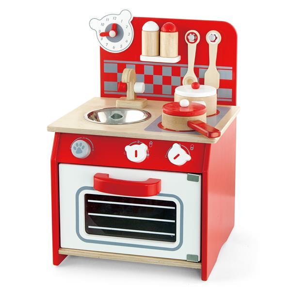 

Детская кухня Viga Toys из дерева с посудой (50231)