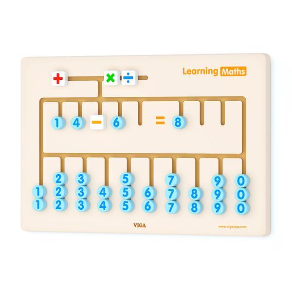 

Бизиборд Viga Toys Математика (50675)
