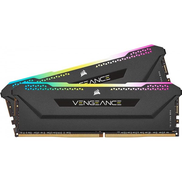 

DDR4 2x8GB/3600 Corsair Vengeance RGB Pro SL Black (CMH16GX4M2Z3600C18)