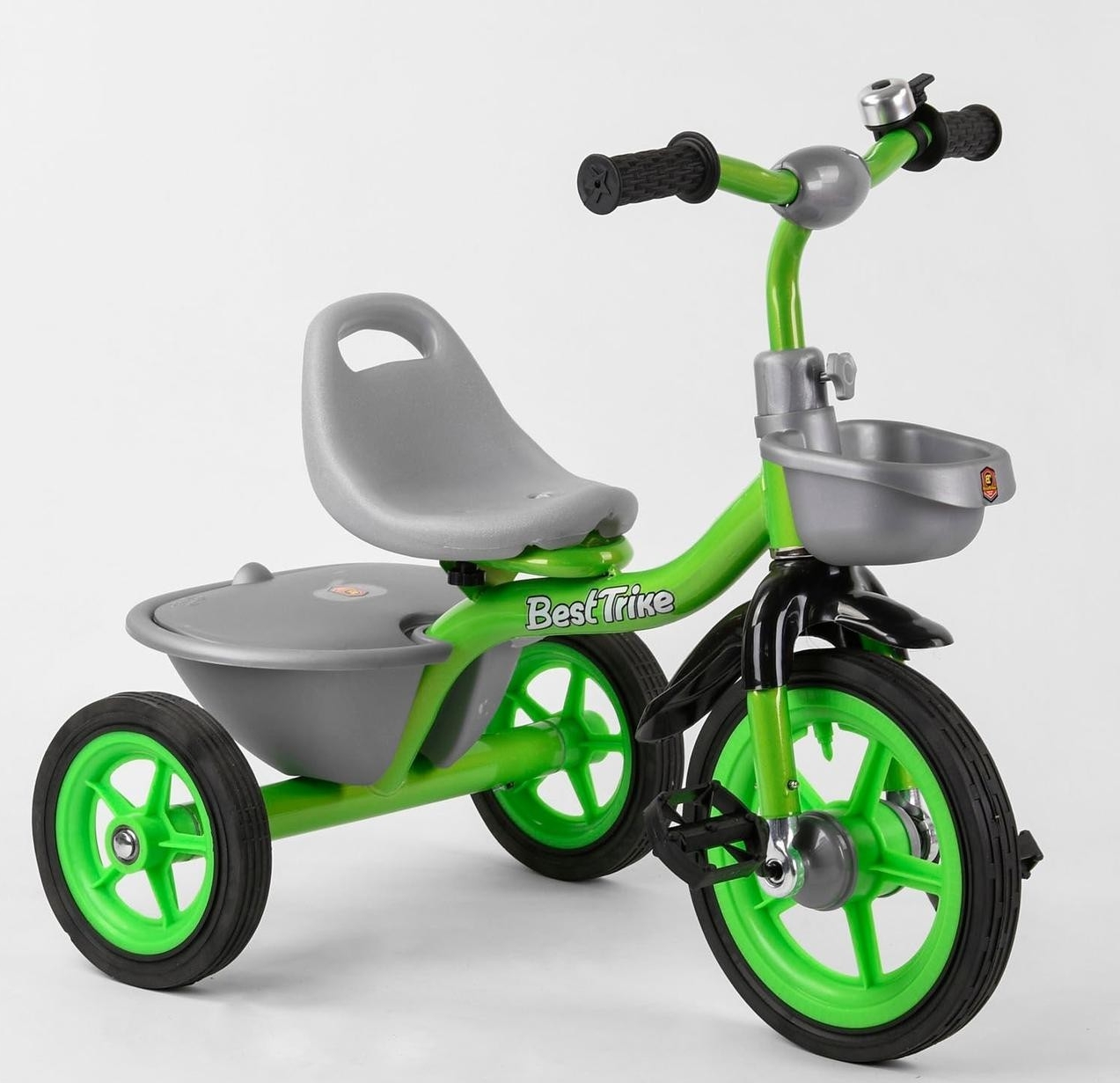 

Детский трехколесный велосипед Best Trike BS-3615 салатовый