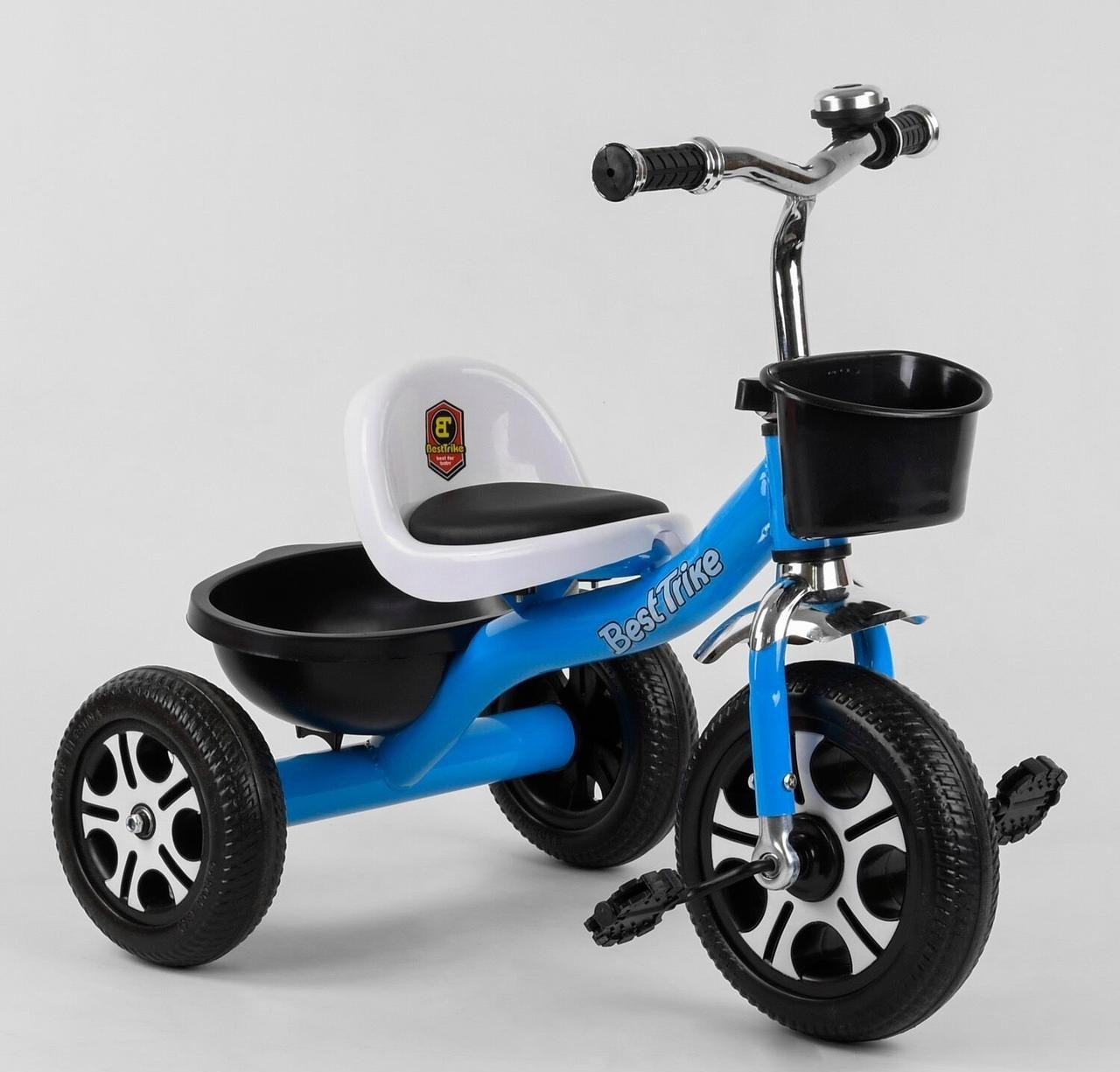 

Детский трехколесный велосипед Best Trike LM-4405 голубой