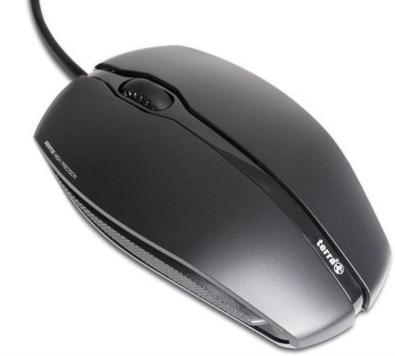 

Мышка TERRA Mouse 1000 Corded USB Black (JM-0300SL-2)