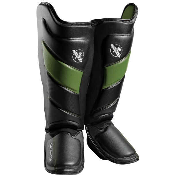 

Защита голени Hayabusa T3 Striking Shinguards Black Green Размер: М