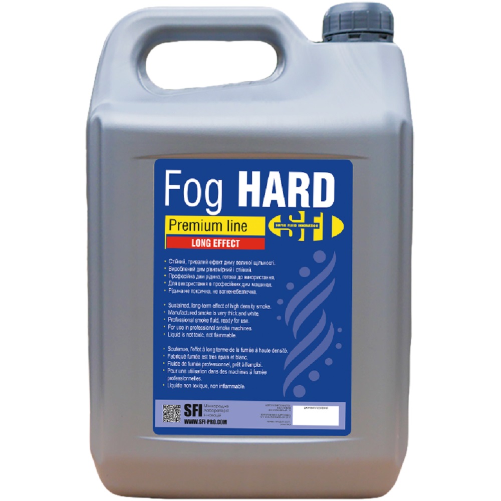 

Жидкость для генераторов дыма SFI-Hard Premium 5L