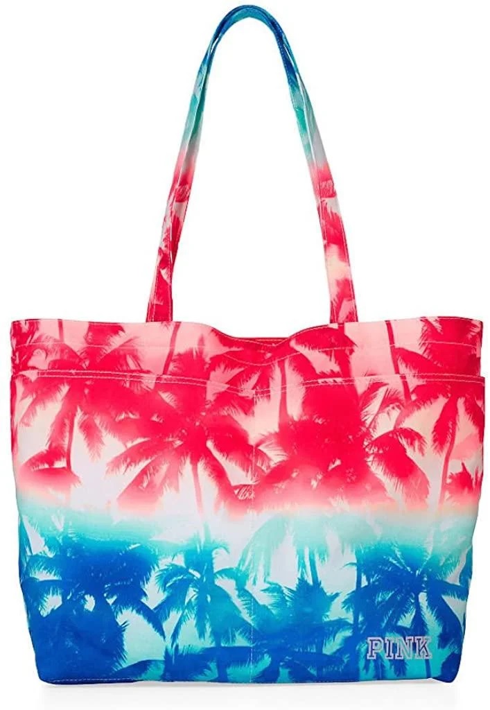 

Сумка Victoria`s Secret Pink Beach Bag Tote Travel Pink Neon Palms