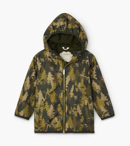 

Куртка Hatley MICROFIBER Forest Camo 98см хакі 3A