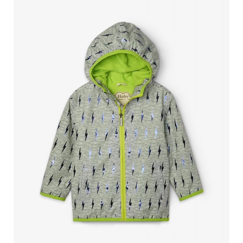 

Куртка Hatley MICROFIBER Lightning Bolts 104см сірий 4A