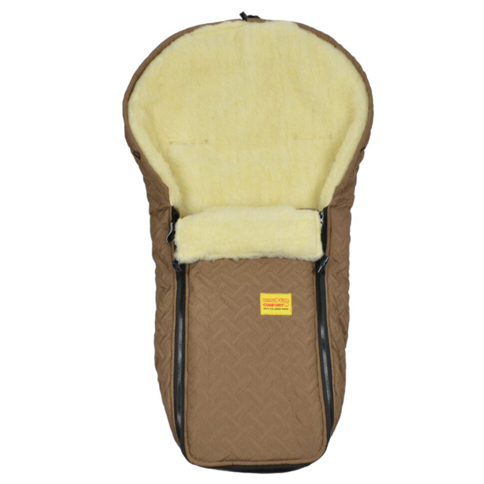 

Конверт на овчине Kinder Comfort Warm Fashion Milchschokolade, размер 56-92