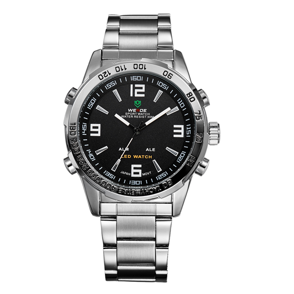

Мужские часы Weide Standart 44х13 мм Серебристый 1506