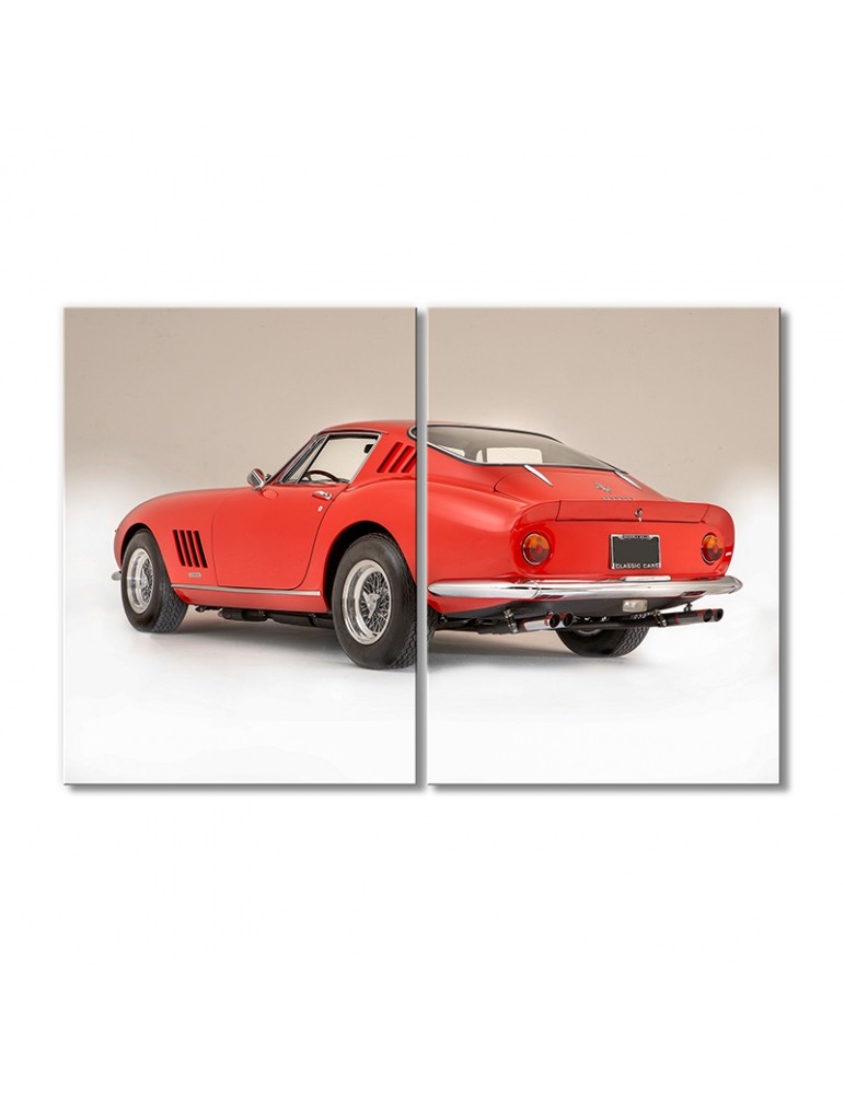 

Модульная картина Artel «1967 Феррари 275 GTB-4 красный» 2 модуля 40х60 см