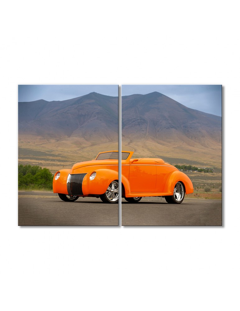 

Модульная картина Artel «939 Форд оранжевый» 2 модуля 90x135 см